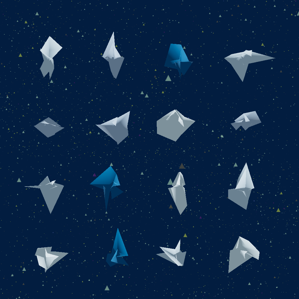 I heard y'all like triangles #5 static token preview