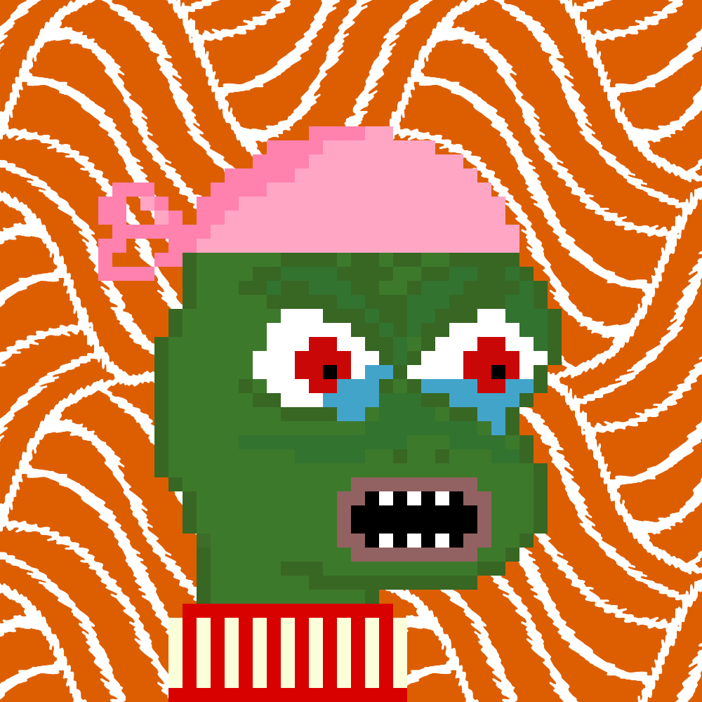 LITTLE PEPE CLUB (fxhash 1.0 batch) #12 static token preview