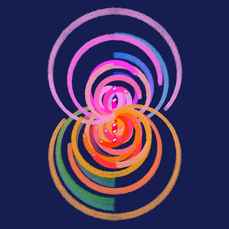 Colorful Interference #6 static token preview