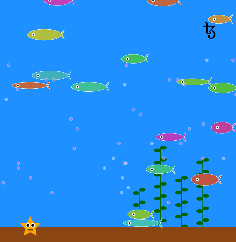 Tez Fish #3 static token preview