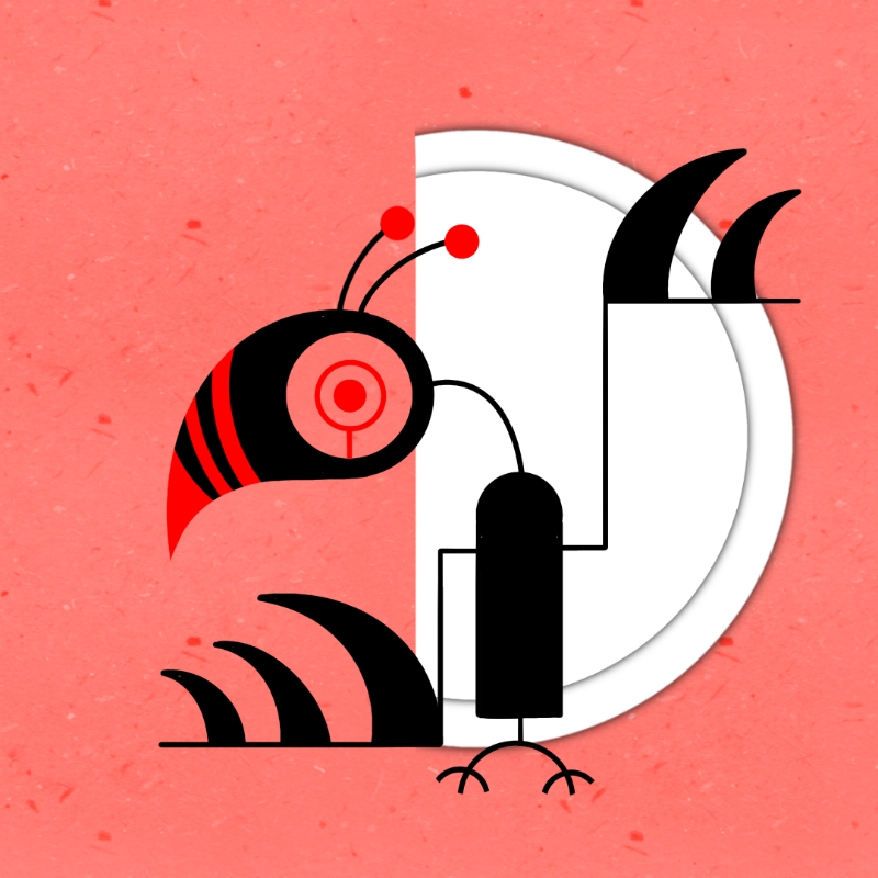 Mini Birds #8 static token preview