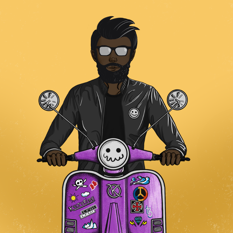 SCOOTER RIOT #6 static token preview