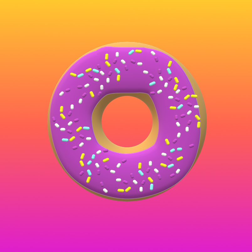 Yum Donuts #19 static token preview
