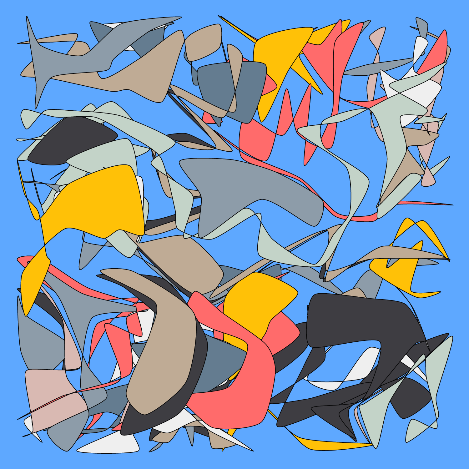Geometric colorful shapes 2 (Free edition) #22 static token preview