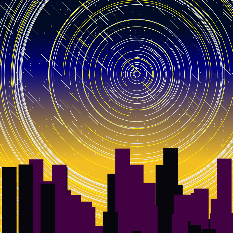 Starry sky #5 static token preview