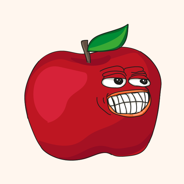 Pepe generative vegetables faces. #12 static token preview