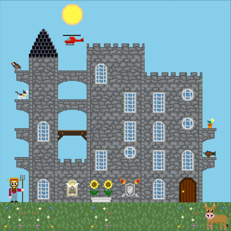 2D Mansion #55 static token preview