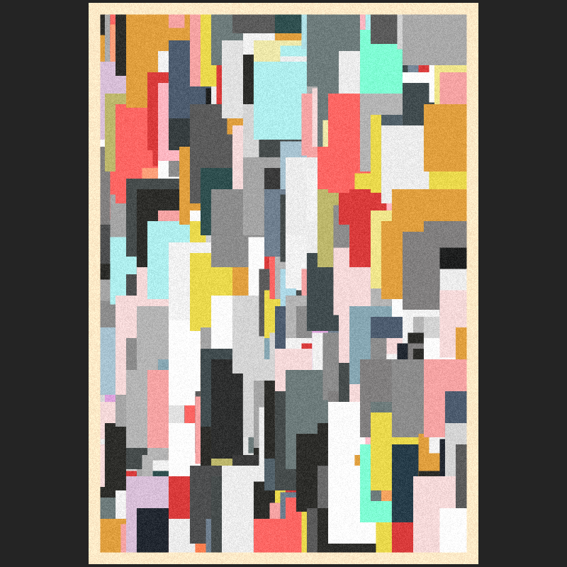 Symphony of Geometric Rhythms #7 static token preview