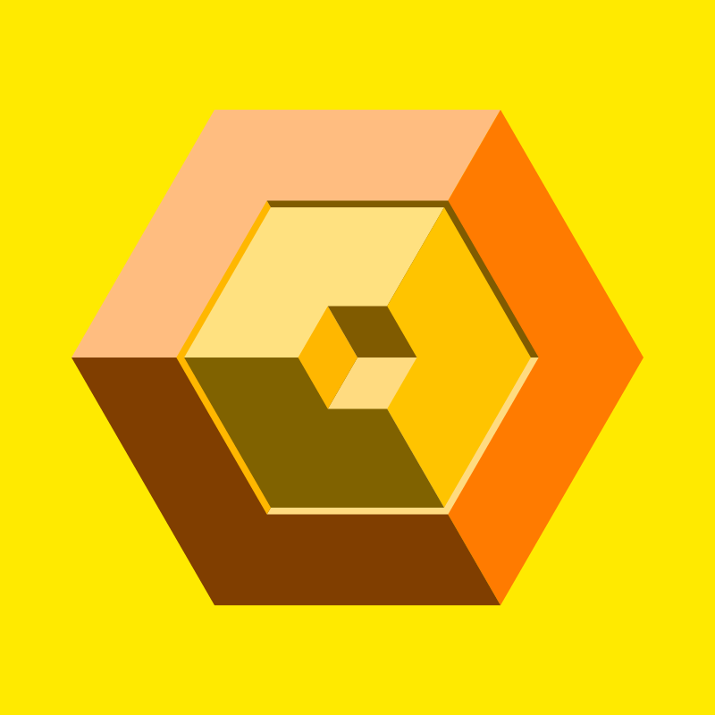 Hexagones - Art for Bots #8 static token preview