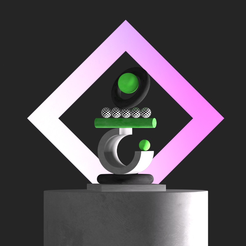 Stacked Beauty #3 static token preview