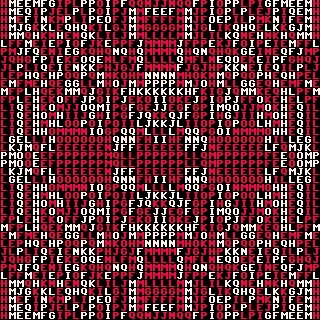 PETSCII Machine #18 static token preview
