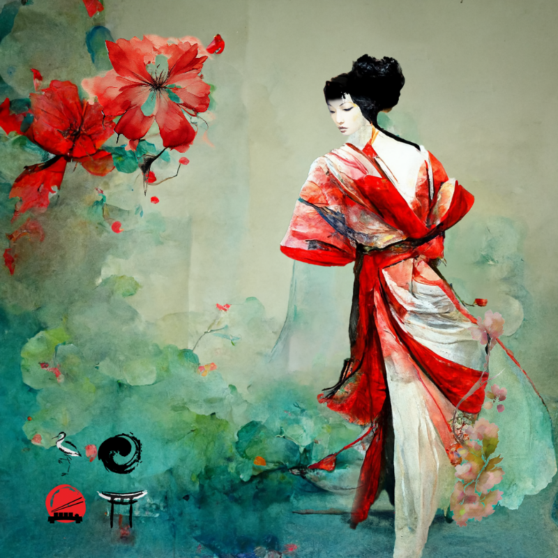 The dancing geisha #21 static token preview