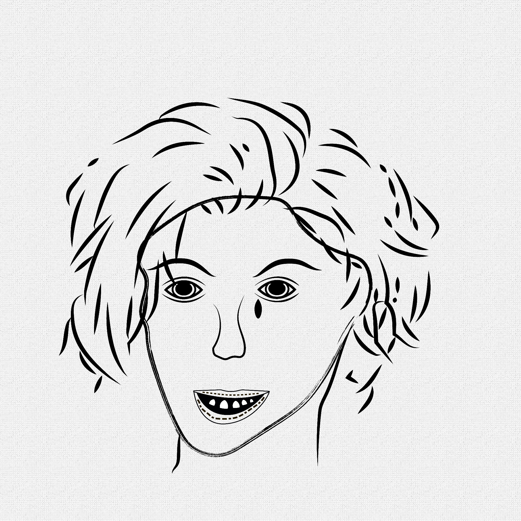 Woman Face #1 static token preview