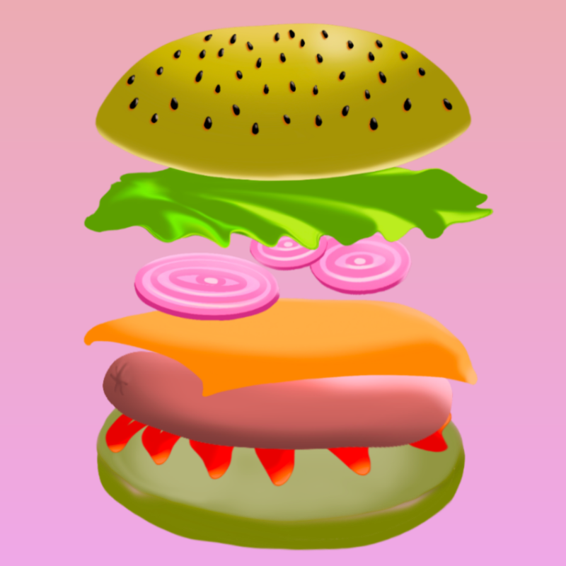 Burger #6 static token preview