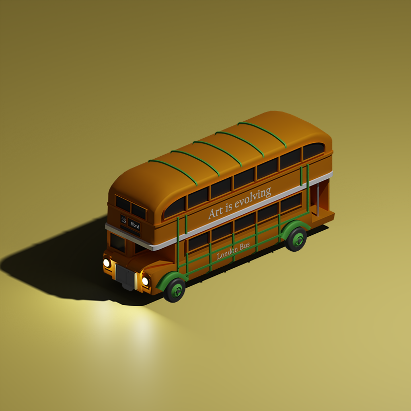 London Buses #8 static token preview