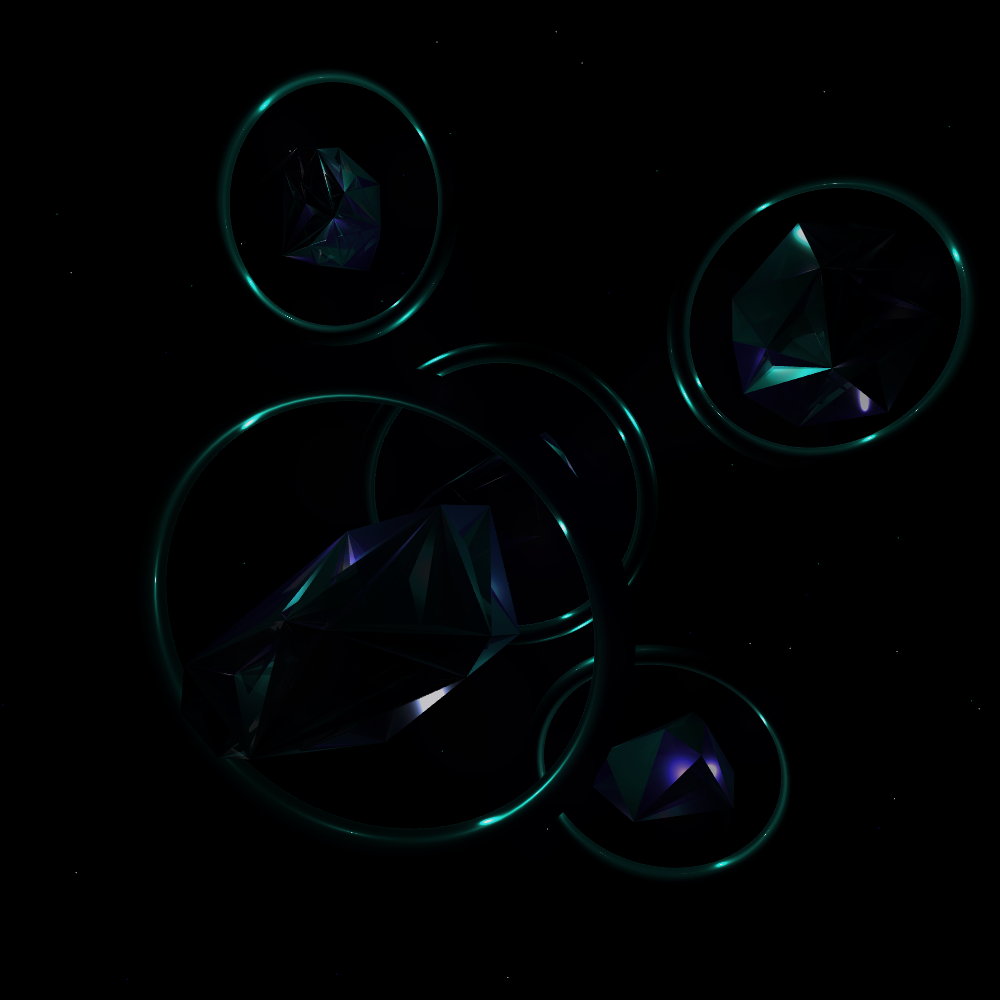 Space Gems #14 static token preview