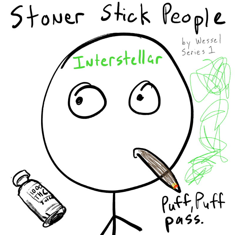 Stoner Stick People #8 static token preview