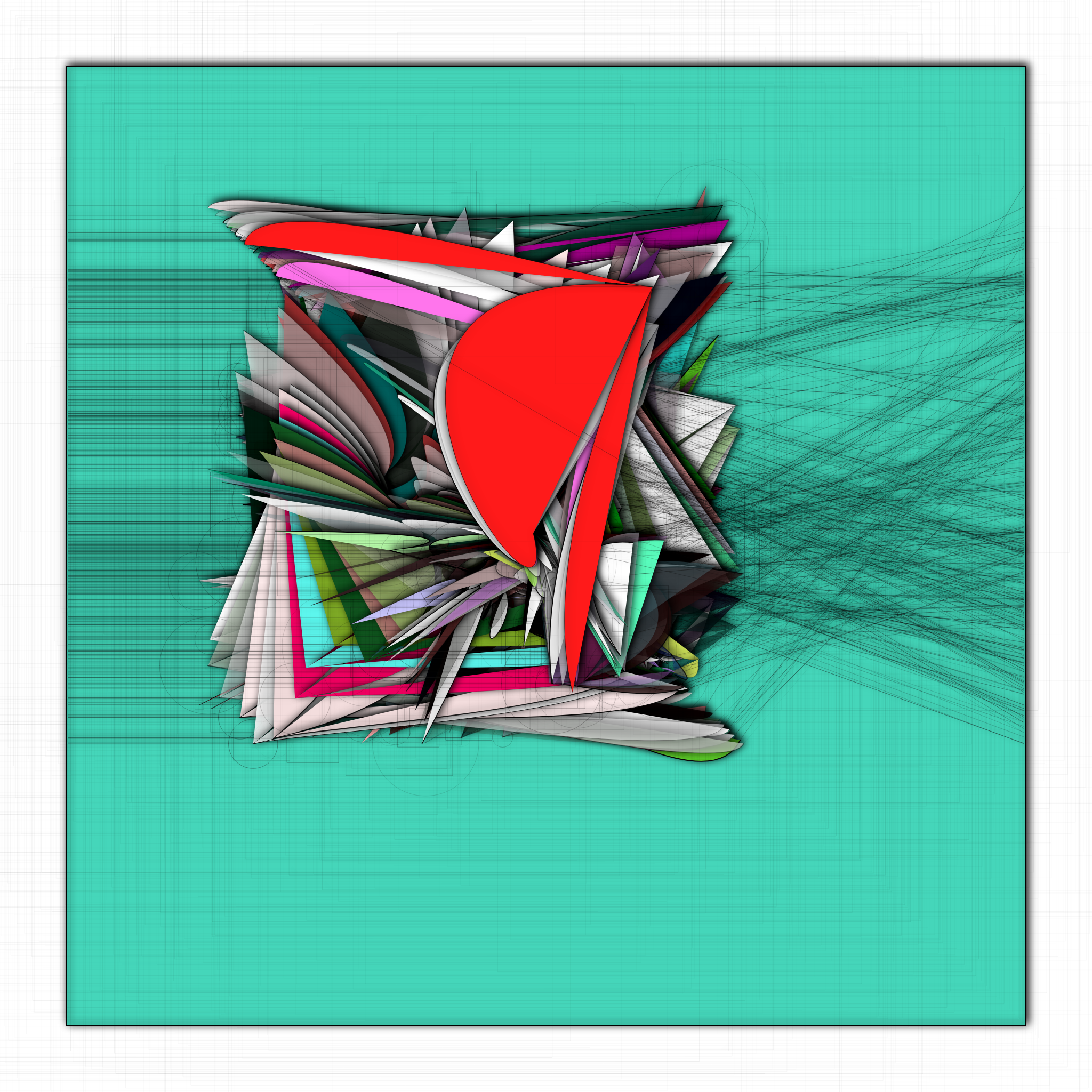 P5Js Thoughts V7 #8 static token preview
