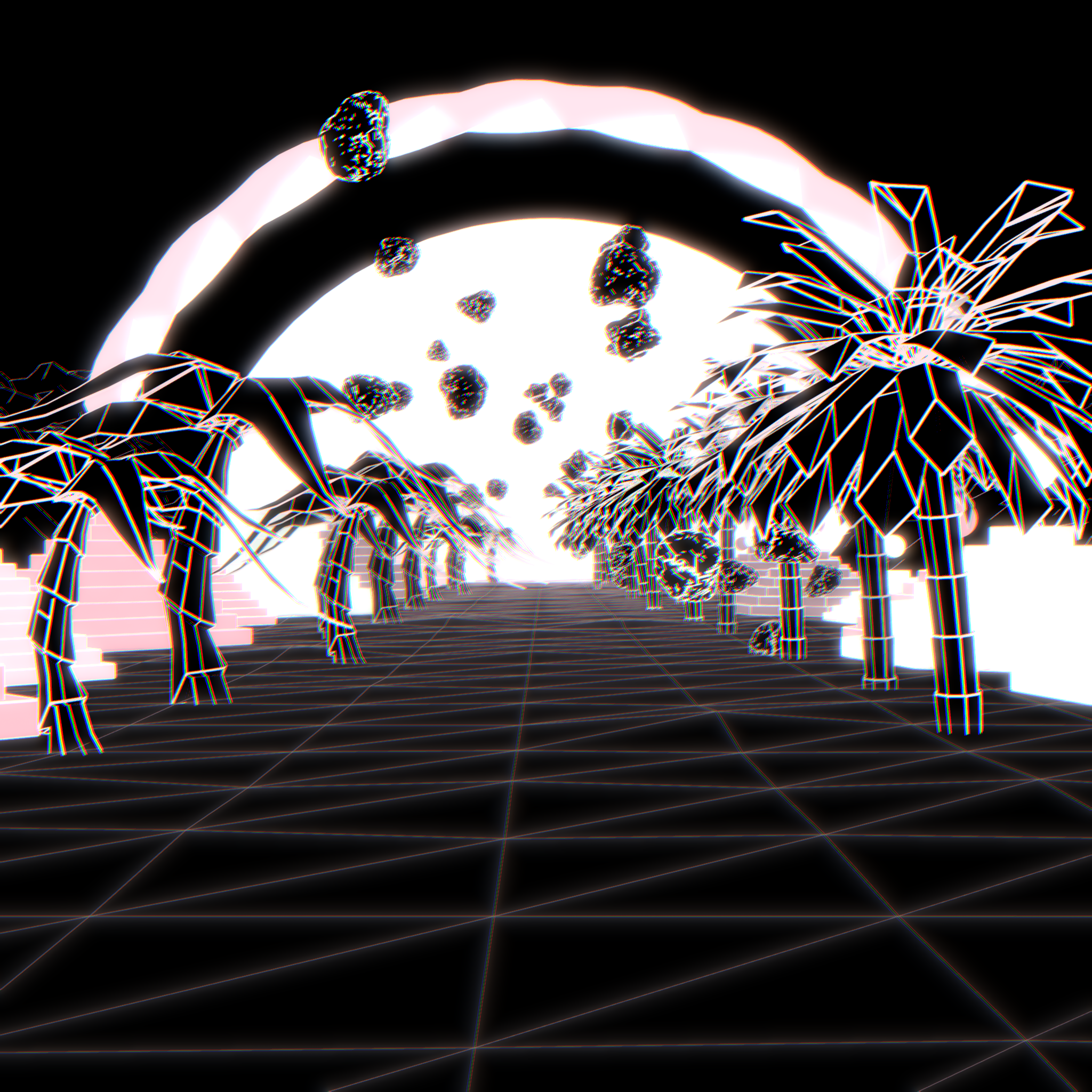 Synthwave Landscape #5 static token preview