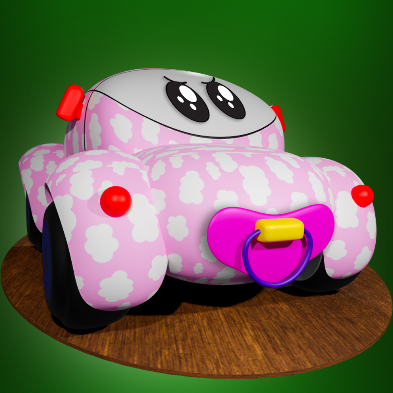 Morixels Colab #8 BabyCar #10 static token preview