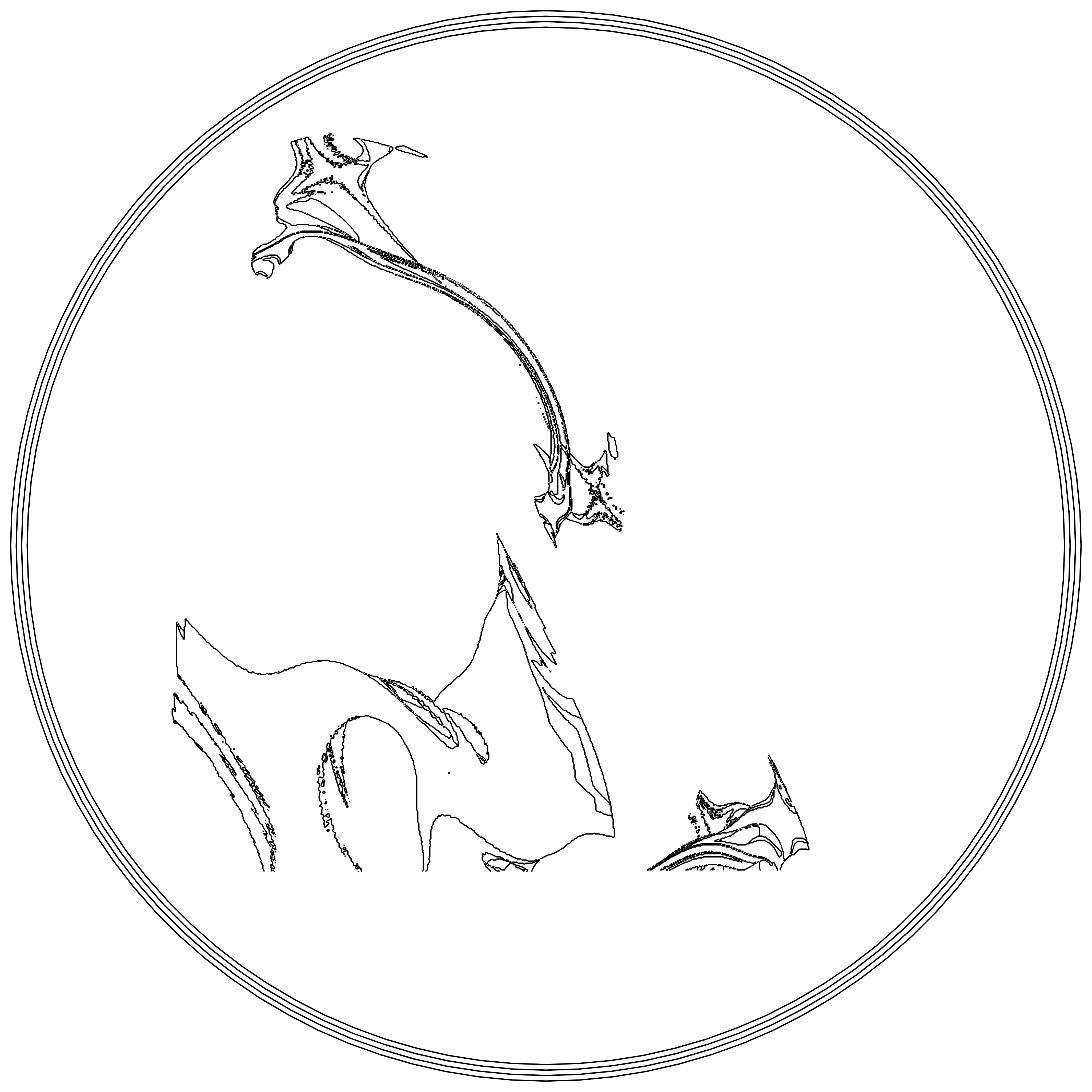 LL21 Fractal Contour #23 static token preview