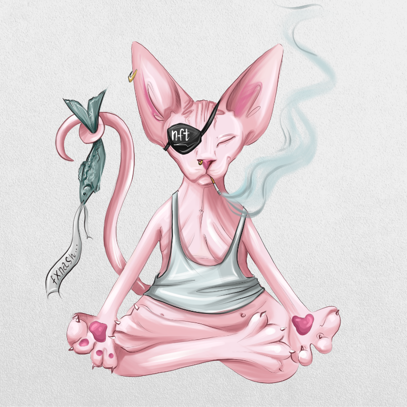 YogaCat #3 static token preview