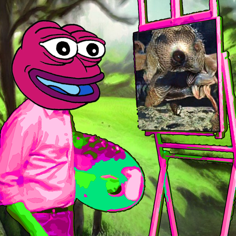 Pepe Ross goes AI #22 static token preview