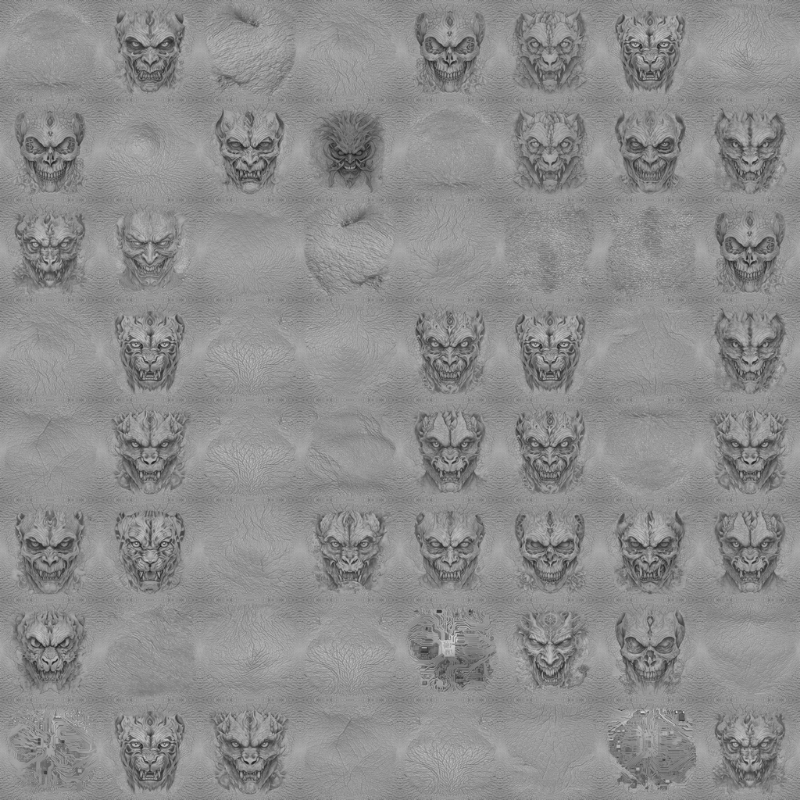 Puzzled guy that rest in pieces #9 static token preview