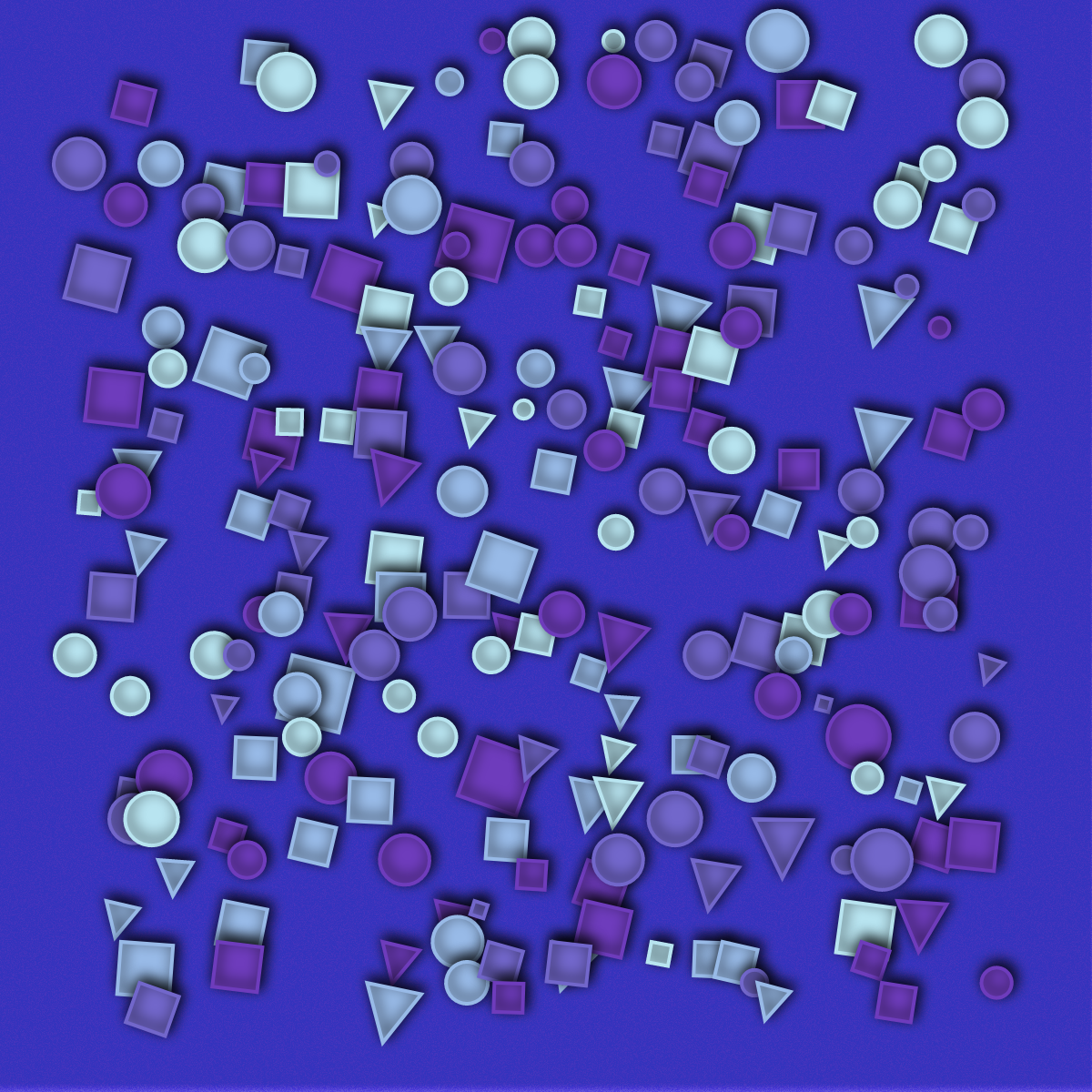 Geometric Mess #18 static token preview