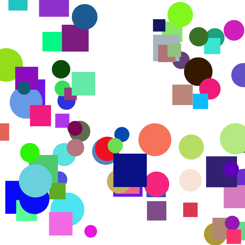 Circles and Squares #1 static token preview