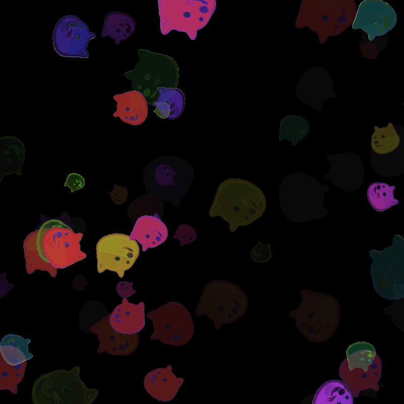 Flooding Doge Emojis Revision 2 Variant #N #5 static token preview