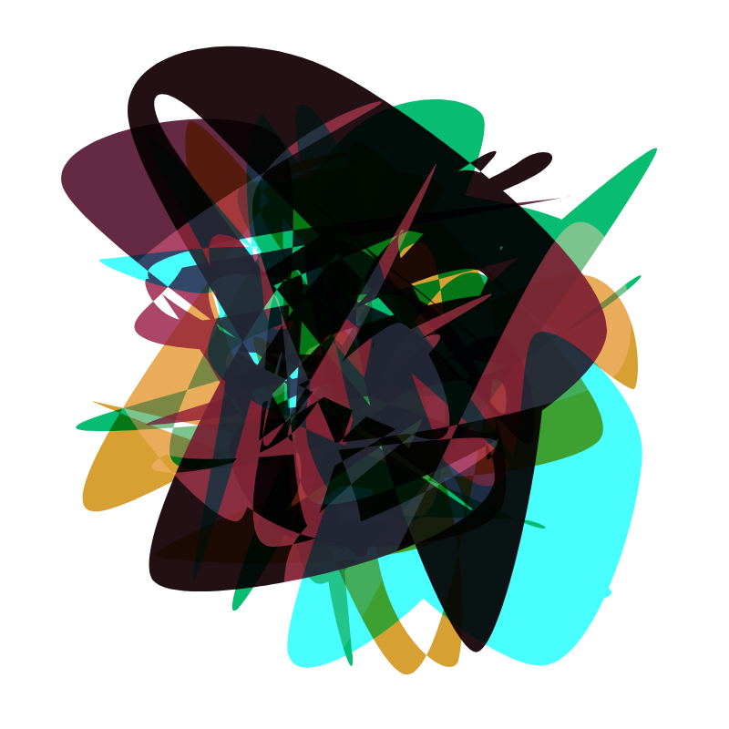 modern art composition #6 static token preview
