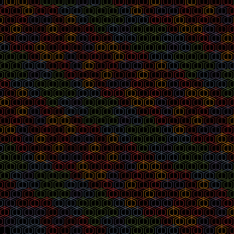 3D Pattern: ZUIUN #15 static token preview