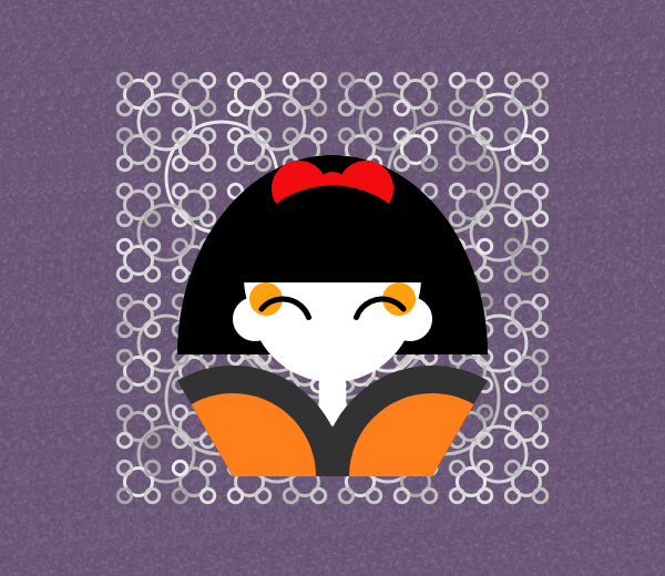 Kimono Doll #17 static token preview