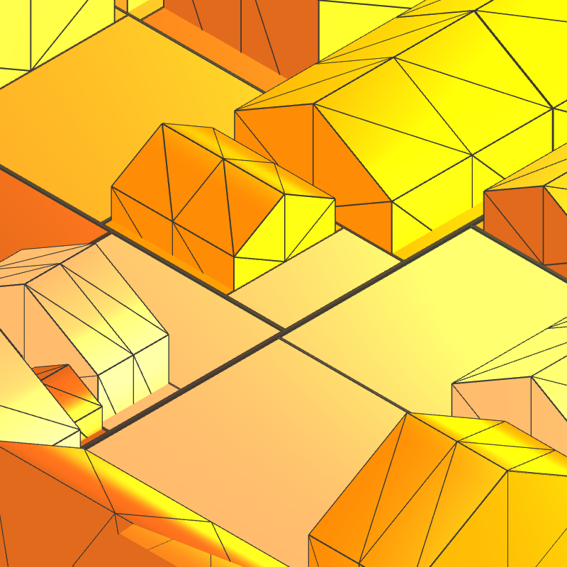 Geometric city #8 static token preview