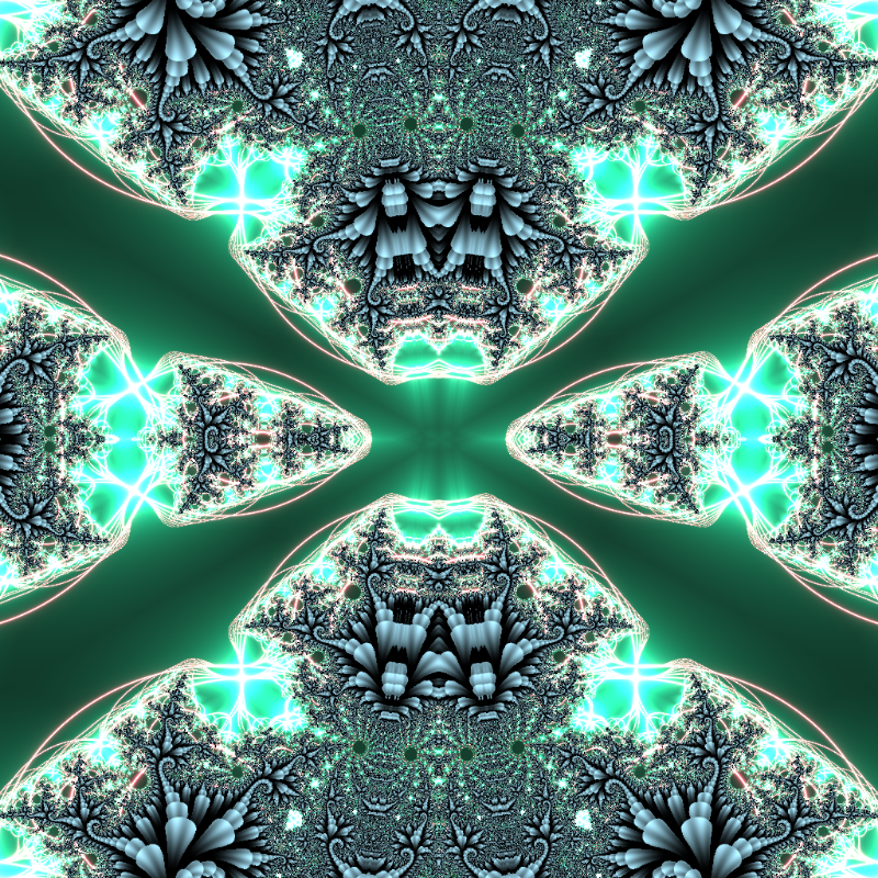 Fractal Flower #18 static token preview