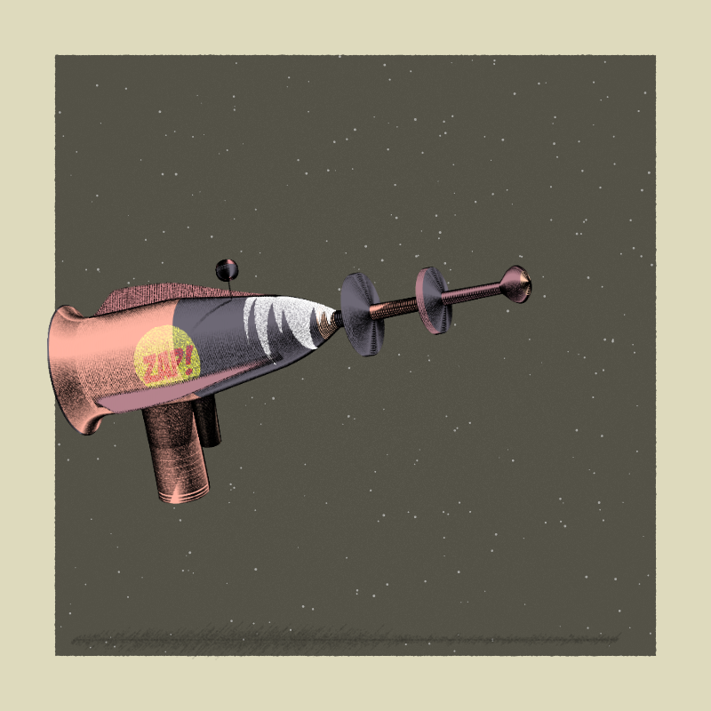 Galactic Pistol #3 static token preview