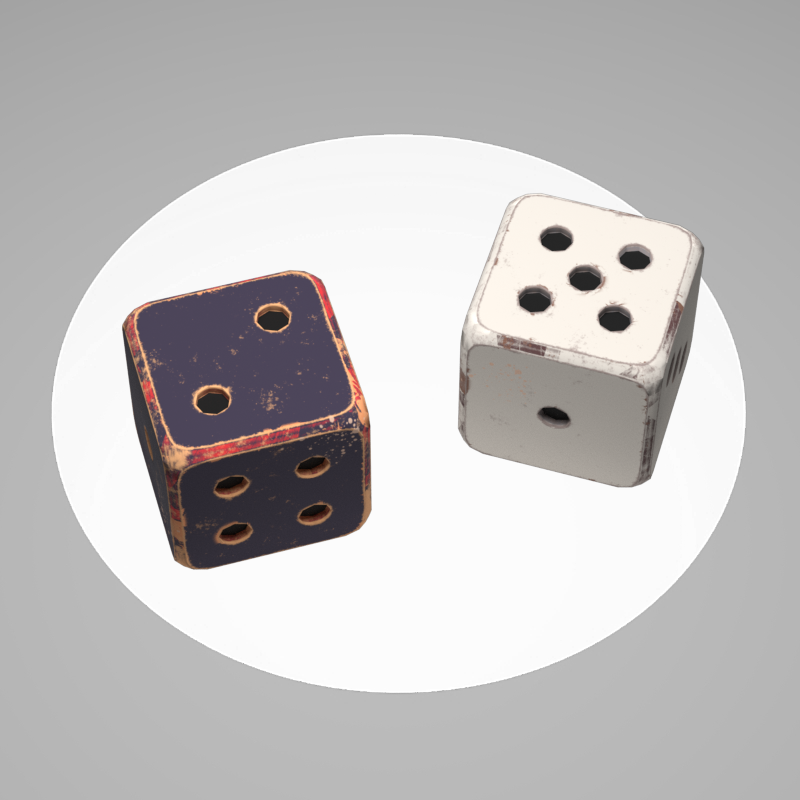 Roll a Dice #1 static token preview
