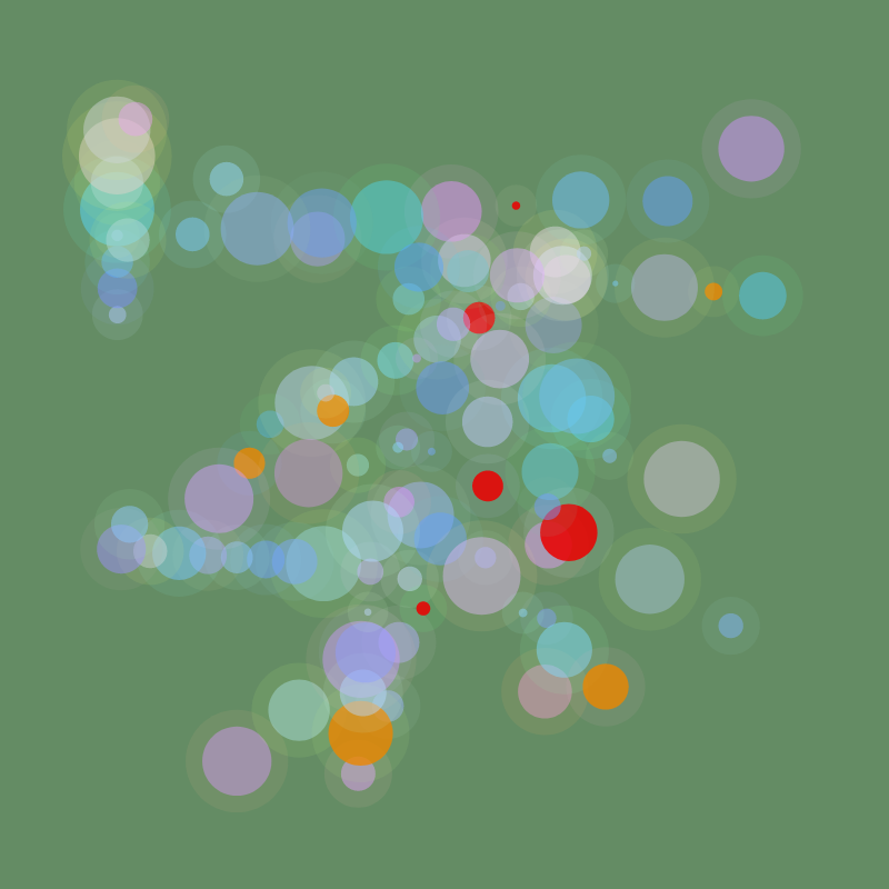 Transient Abstract Bubble Machine #9 static token preview