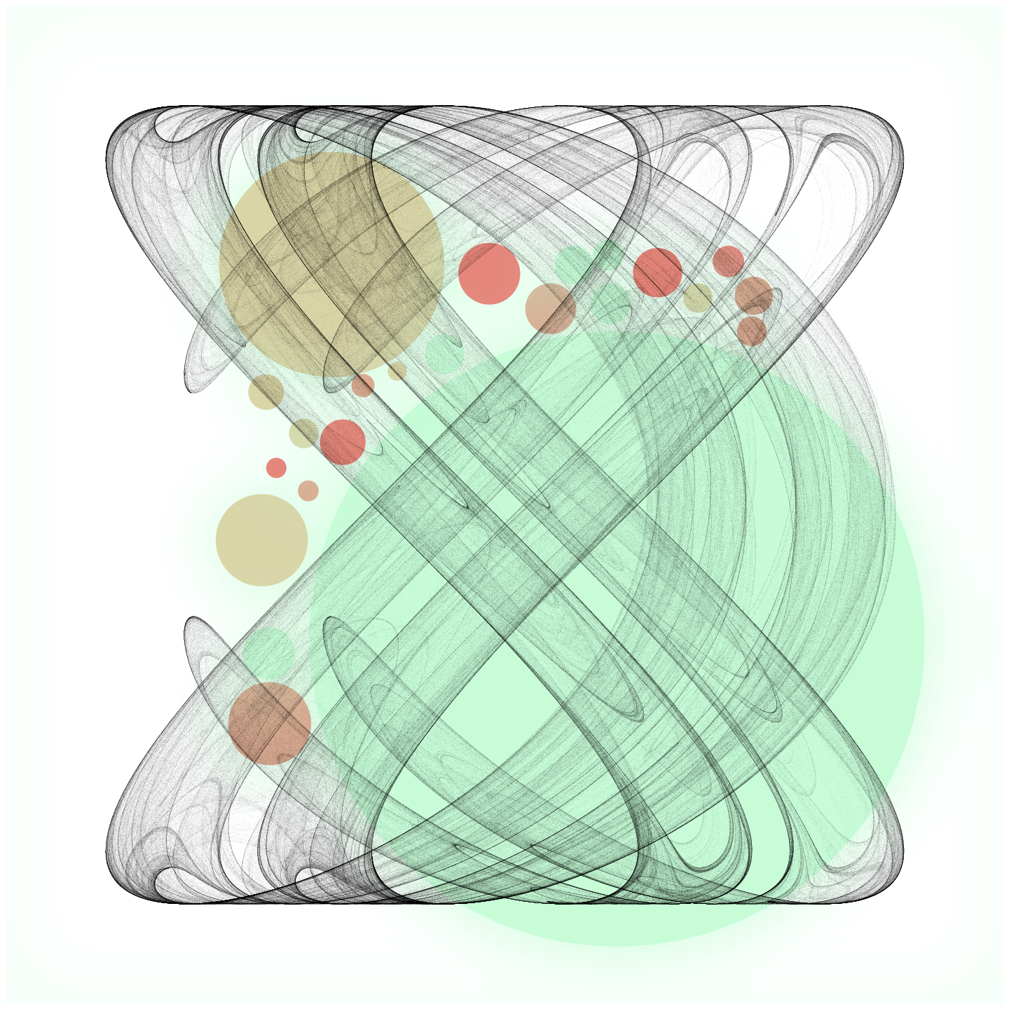 Attractors and Circles #17 static token preview