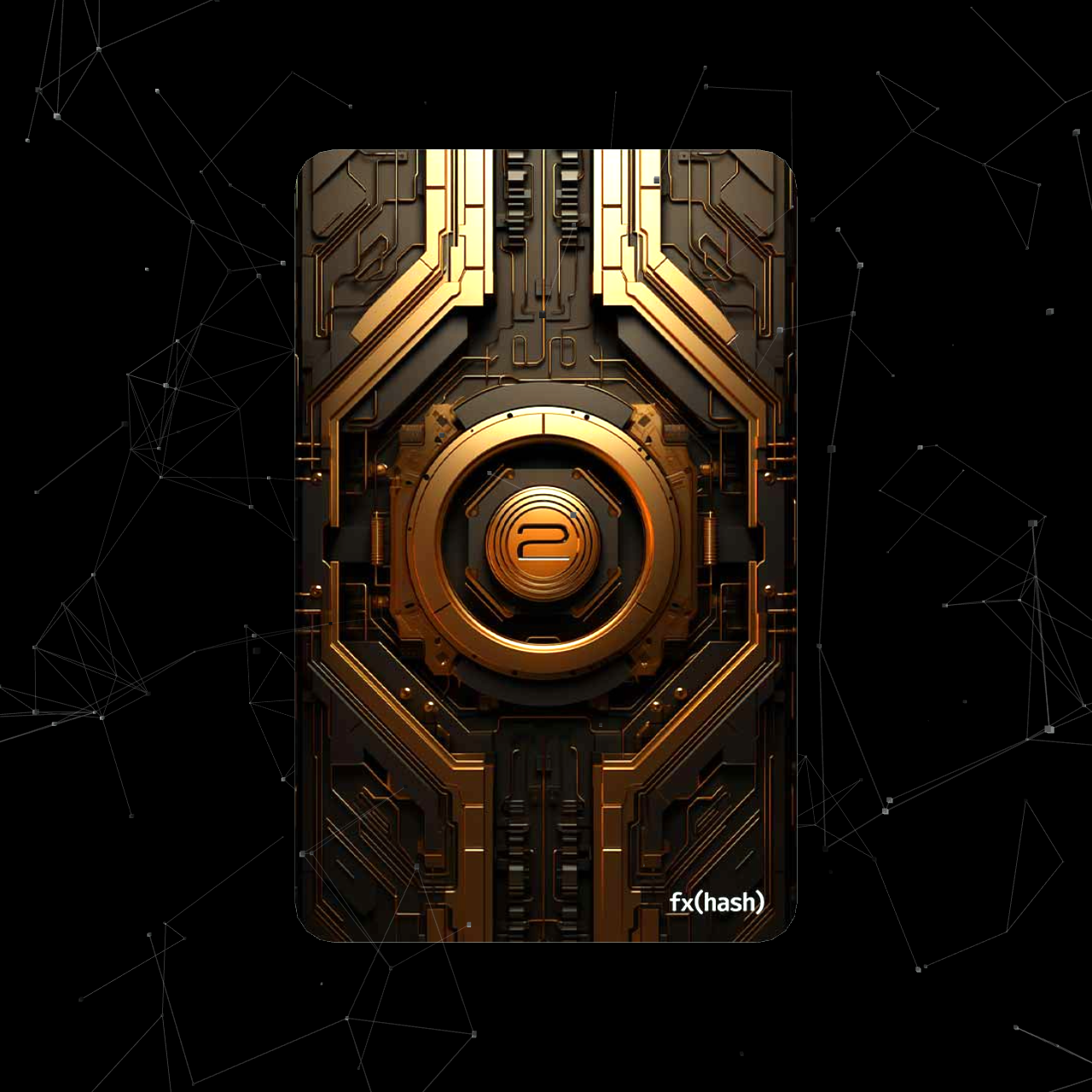 FXHash 2.0 Card #23 static token preview