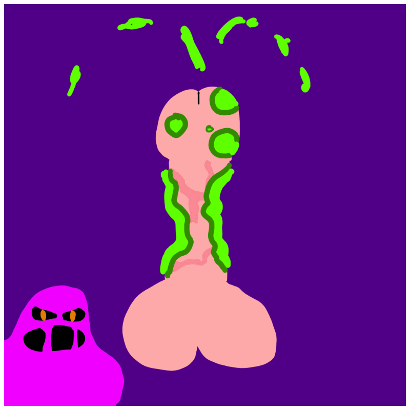 Decayed Dickgenerative Art #33 static token preview