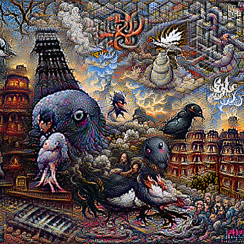 3.5 Pigeons of the Apocalypse #1 static token preview