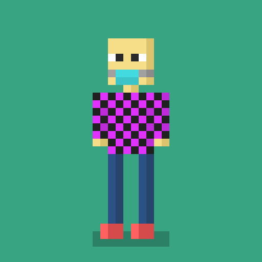 Pixel Dudes #12 static token preview