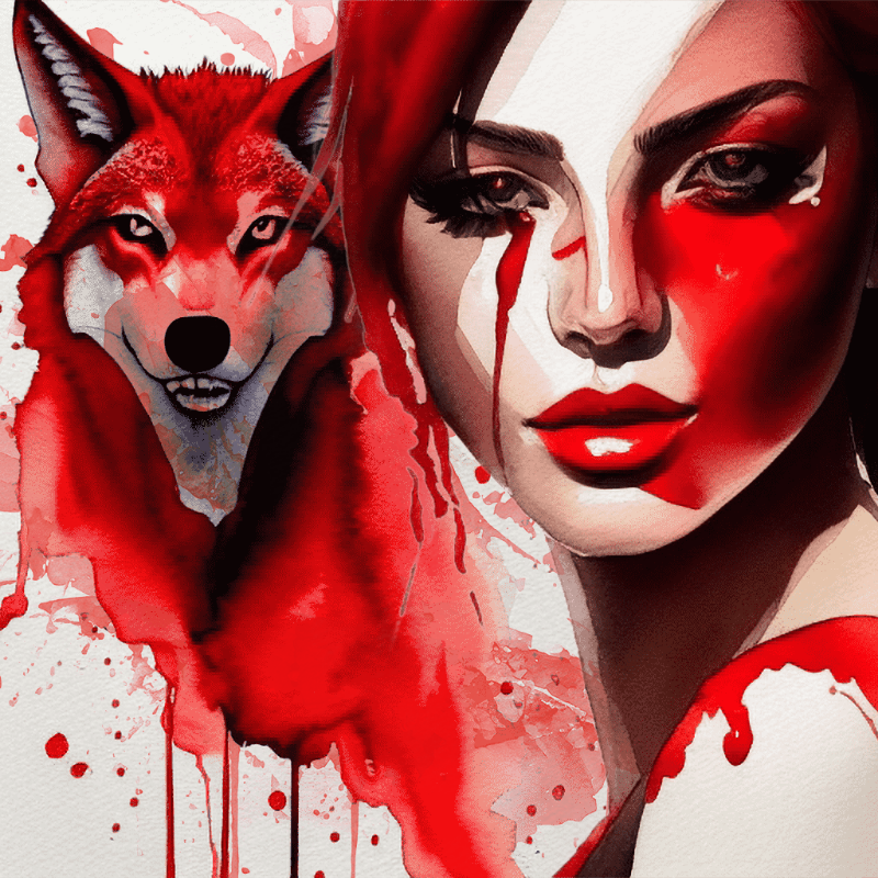 Red Wolf #2 static token preview