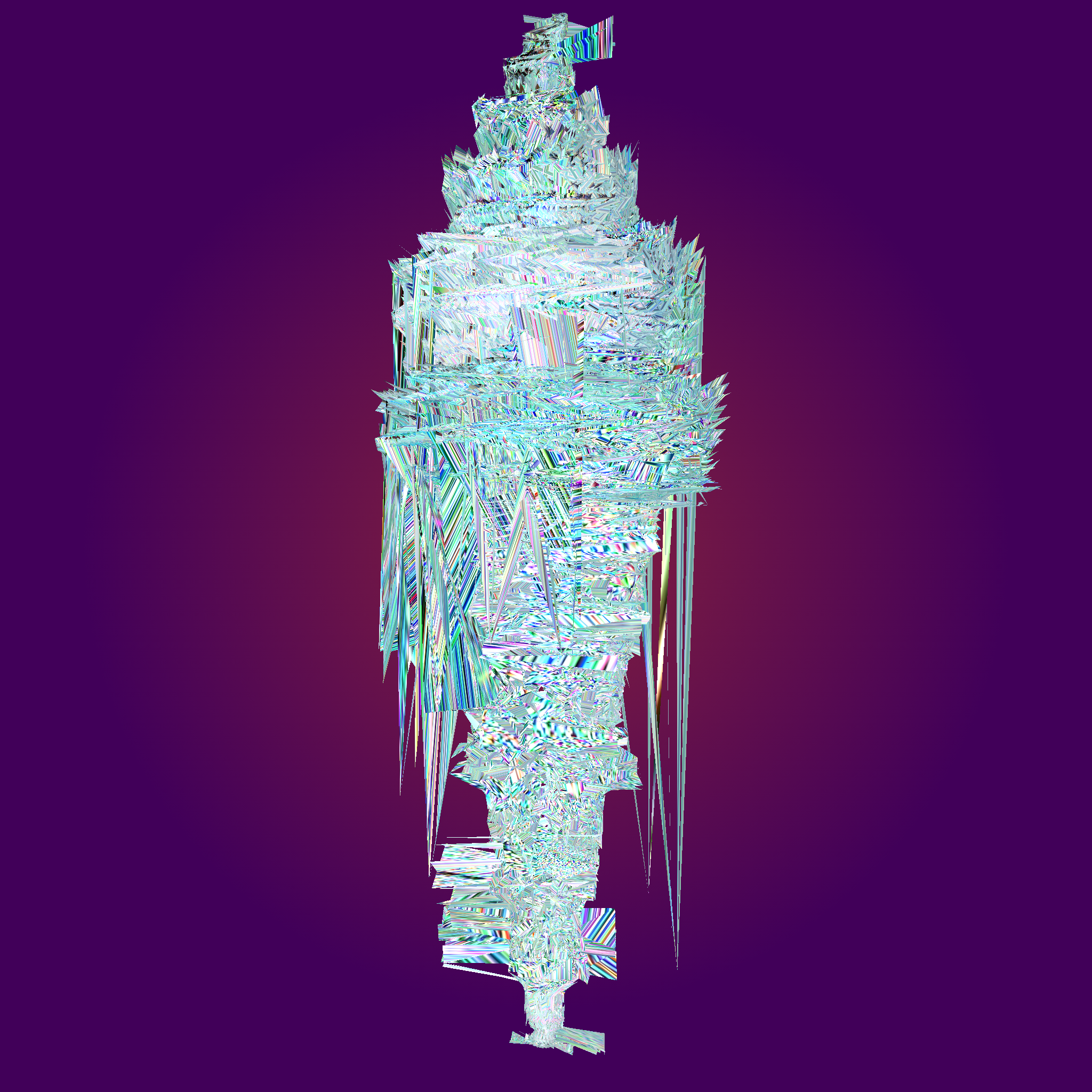 Genuary 3 🍦 Glitch Art #3 static token preview
