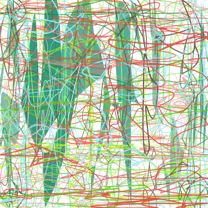 Action Painting #23 static token preview