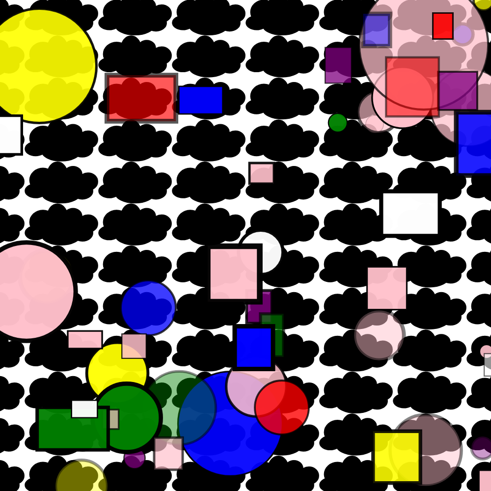 Hectic Shapes #6 static token preview