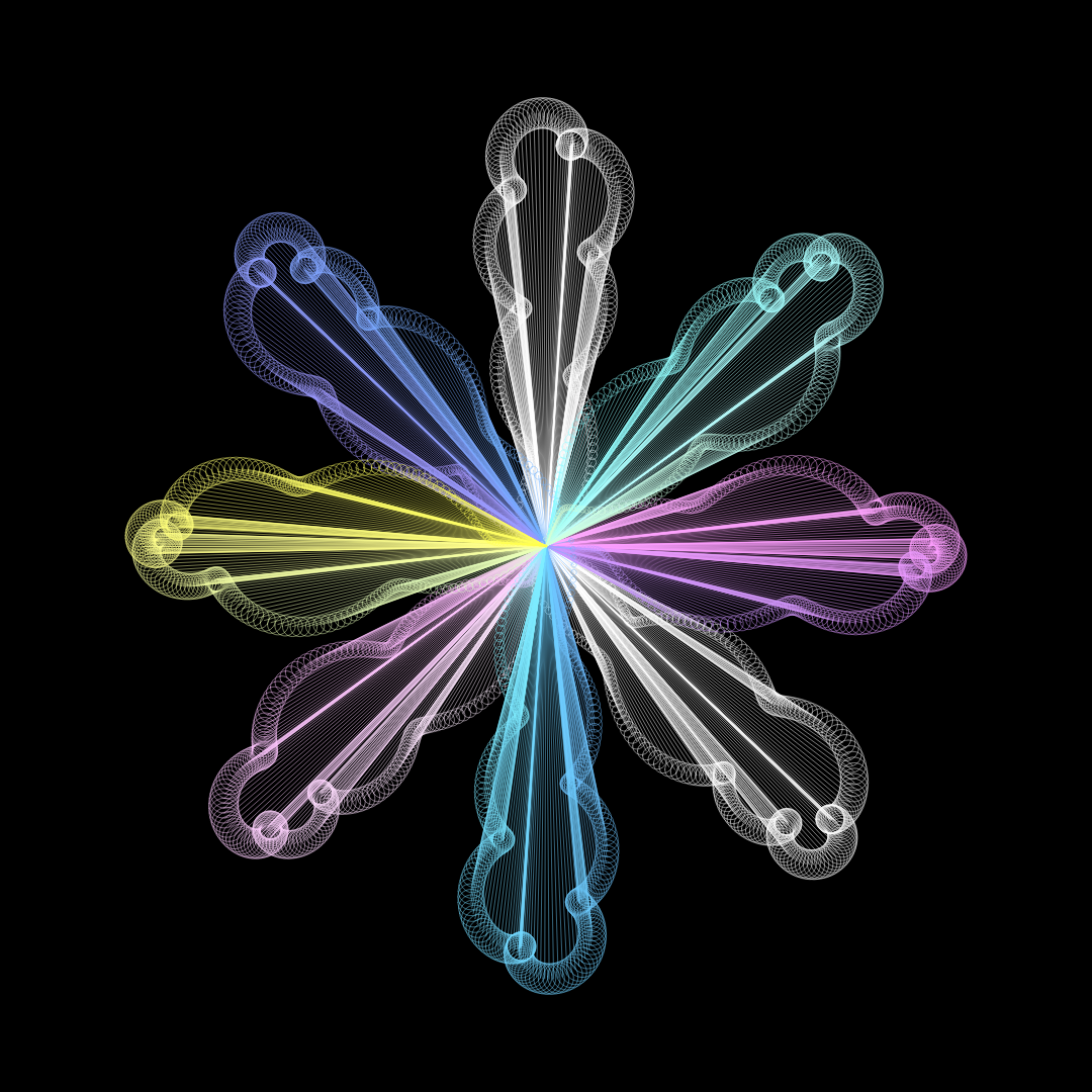 Morphing Flowers #12 static token preview