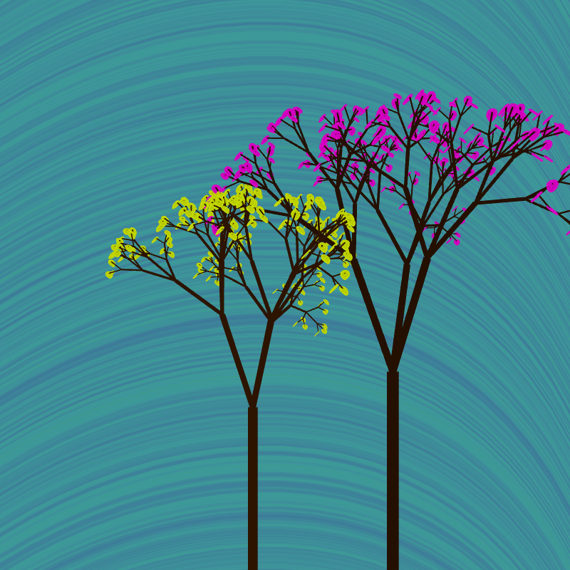 Two Trees #5 static token preview
